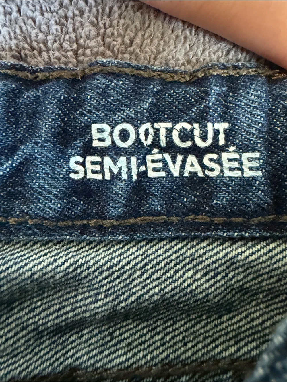 Dark Blue Kids Bootcut Jeans